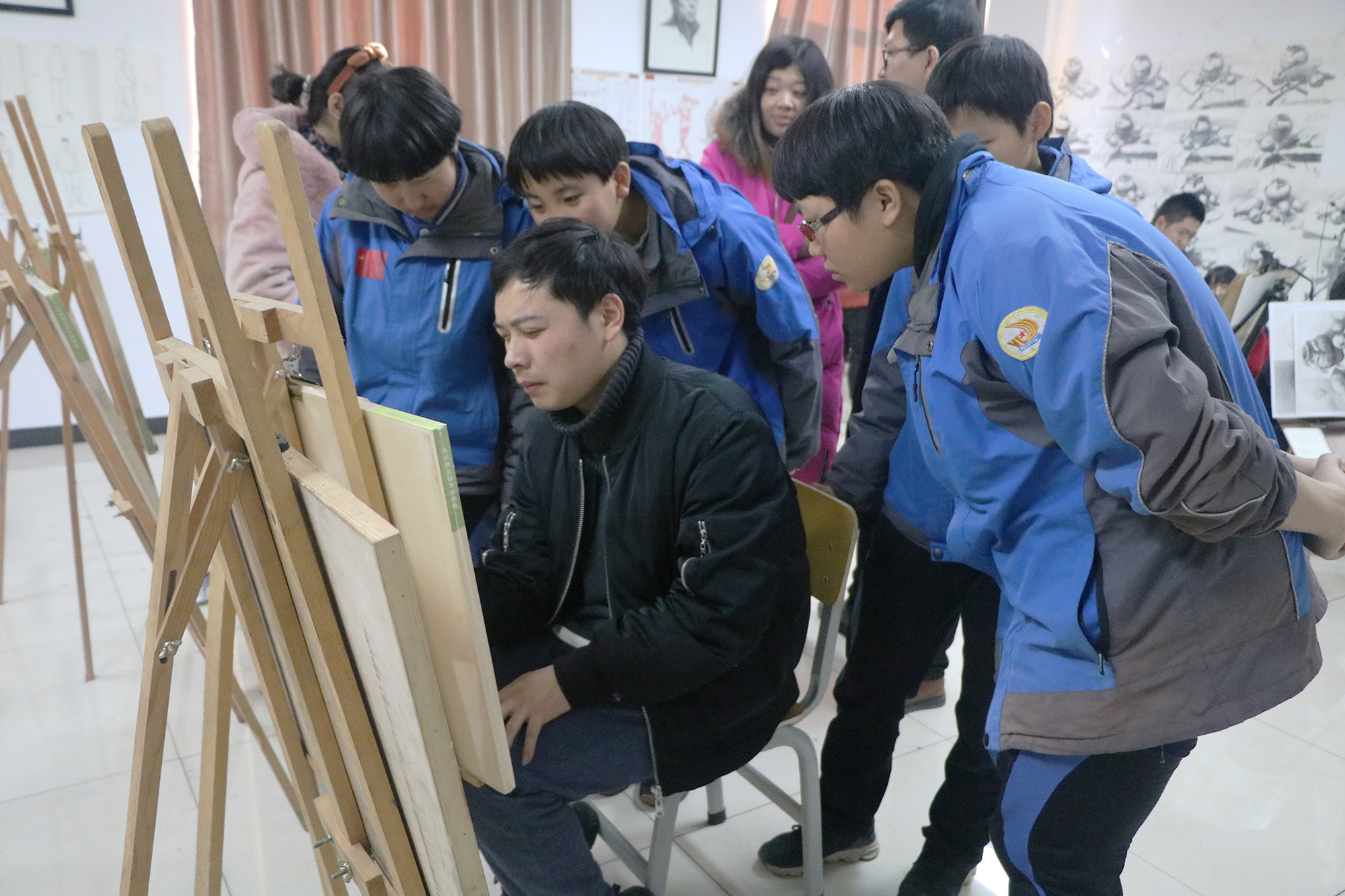 走进华唐，感受精彩——五十一中初三学生来校观课